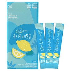 Hwanggeumine 乳酸菌檸檬汁隨身包 10條入, 200g, 1個