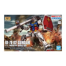 BANDAI 1/144 HGGTO 026 鋼彈 THE ORIGIN.ver, 1個