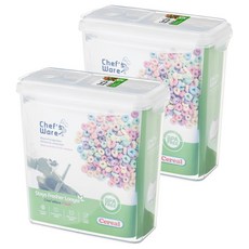 Chef's Ware 新鮮穀物容器 3.9L, 2個, 保鮮盒 3.9L
