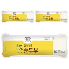 JONGGA 宗家府 火鍋專用嫩豆腐, 350g, 3包