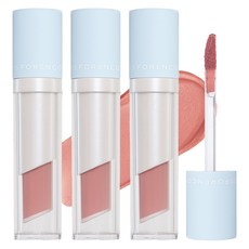 포렌코즈 타투 끌레르 벨벳 틴트, 43 핑크모닝, 3개