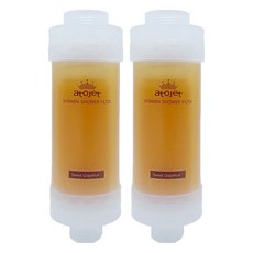 atojet 維他命蓮蓬頭濾心, 2個, 葡萄柚香