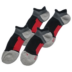 Honey LuLu 咖啡碳紗氣墊足弓襪, 3L加大版, 台灣製造, 消臭, 黑色, 28~32cm