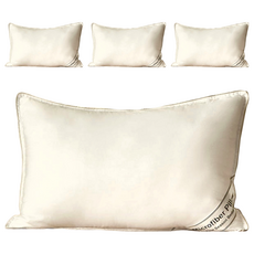 MARCELINE 艾樂盾基本款枕頭, 白色, 4個