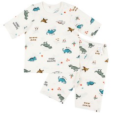 Maykids 童款緹花2件式7分袖套裝