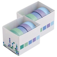 베네블 다꾸 데코레이션 마스킹테이프 5종 세트, 미드서머나이트, 2세트