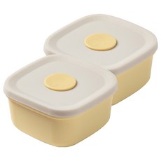 Kitchen Factory白金矽膠便當盒, 2個, 便當盒 300ml