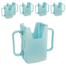 防擠壓杯架, 藍色, 6個