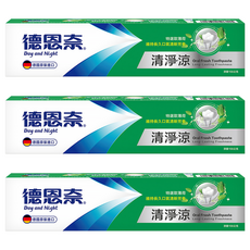 Day and Night 德恩奈 清淨涼牙膏, 156g, 3條