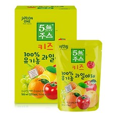 JAYEON ONE 孩童綜合蔬果汁, 100ml, 5包