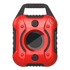 진영컴퍼니 더블 범퍼 에어태그 케이스, 빨강, 1개