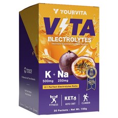 Vita 機能型電解質 百香果口味 150g 1盒