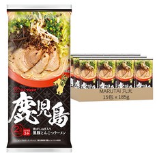 MARUTAI 丸太 鹿兒島黑豚骨拉麵 185g, 15包