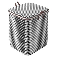 直立式大容量棉被收納袋, 千鳥格, 1個