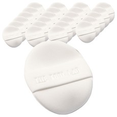 THE TOOL LAB Airy 氣墊專用圓形粉撲, 12個, 白色