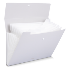 델리 8분류 인덱스 아코디언 파일, 파스텔그레이, 1개