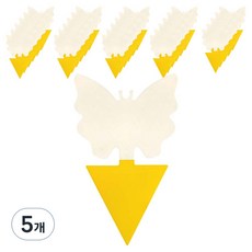 永進農場 蝴蝶造型黏蟲板 蕈蚋陷阱, 30入, 5個