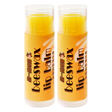 臺一 beeswax 護唇膏，含Beeswax橄欖油，維生素E，蜂蜜香, 蜂蠟蜂蜜, 6g, 2支