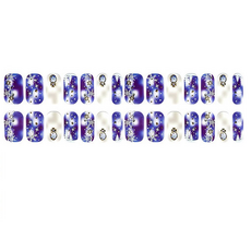 가비즈 리얼큐빅 노블레스 크리스마스 젤네일 스티커 28p, 1개, 008 윈터오로라