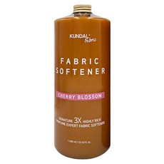 KUNDAL 昆黛爾 3倍濃縮衣物柔軟精 櫻花香, 1.58L, 1瓶