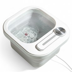 오아 버블풋 접이식 족욕기, OMS-024WH, 화이트