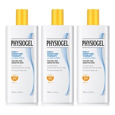 피지오겔 데일리 모이스쳐 테라피 유브이 썬 로션 SPF50+ PA+++, 100ml, 3개
