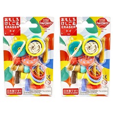 Iwako 造型橡皮擦 Set, 傳統玩具, 2組