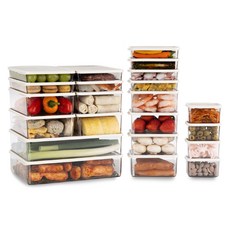 incoc 冰箱保鮮盒 14入組, 1套