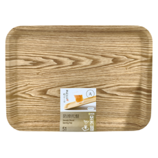 品木屋 原木防滑托盤 Nonelp Wood Serving Tray, 原木色, 1個