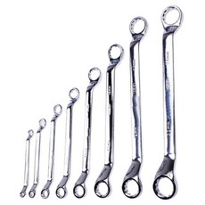 高品質梅花扳手組 6~27mm 8支, 1組