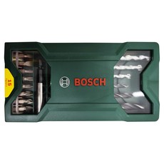 BOSCH 博世 台灣公司貨 X-line迷你套裝組, 鑽頭 + 螺絲起子頭, 1組