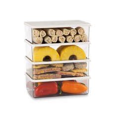 incoc Clean Keeps 冰箱整理盒 高款 1200ml, 1個, 4個