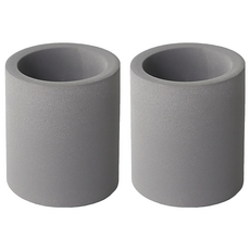 珪藻土牙刷座 中 6.1 x 6cm, 石墨色, 2個