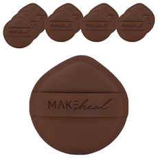MAKEheal 雲朵澎澎粉撲, 10個, 混合顏色