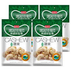 盛香珍 無調味腰果, 95g, 4包