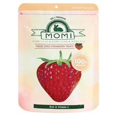 MOMI 摩米 凍乾草莓小食, 15g, 1包