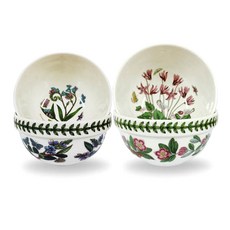 포트메리온 보타닉가든 2인 세트, 랜덤 발송, 공기 2종 + 대접 2종, 1세트