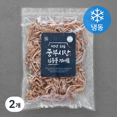 주일 40년 외길 중부시장 김종풍 참진미채 (냉동), 600g, 2개