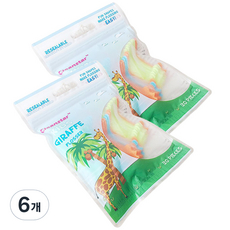 Cleanstar 애니멀 모양 유아치실, 30개입, 6개