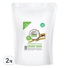 HONEST 誠實 非精製椰子糖粉, 700g, 2個
