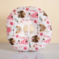 DING DONG PET 寵物圓形頸圈, 棕色, 1個