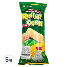 ROllER CORN 派粉特級玉米甜筒零食 紅椒風味, 65g, 5個