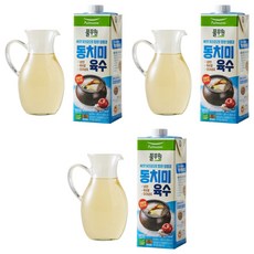 풀무원 동치미 육수, 1L, 3개