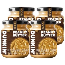 던킨도너츠 피넛버터 크런치, 200g, 4개