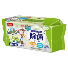 LEC 迪士尼抗菌濕紙巾 玩具總動員, 3包, 1袋