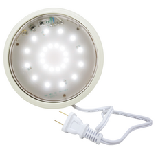 雙手萬能 吸頂壁掛兩用緊急照明燈 LED 1.68W x24顆 台灣製, 白色, 1個
