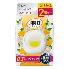 ST 雞仔牌 消臭力 強效持久型浴廁除臭劑 補充包 絲絨花束 2入, 12ml, 1盒