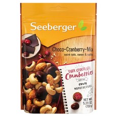 德國 Seeberger 蔓越莓可可球堅果, 150g, 1包