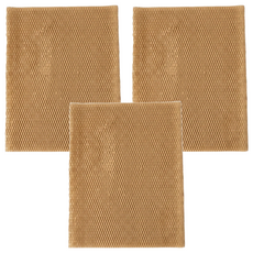 The kkalkkeum 蜂巢牛皮紙緩衝包裝紙 50cm x 85m, 棕色, 3個