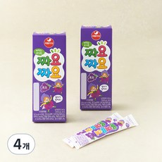 서울우유 짜먹는 요구르트 짜요짜요 포도, 40g, 6개입, 4개